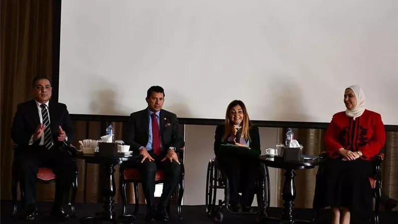 وزيرا الرياضة والتضامن يشهدان فعاليات مؤتمر أثر الرياضة في حياة ذوي الإعاقة