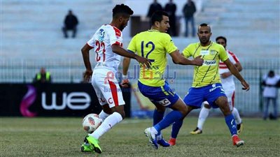 أوناجم يسجل الهدف الثاني للزمالك في شباك الجونة