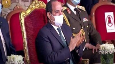 الرئيس السيسي يشهد فقرة غنائية وطنية بالتعاون مع وزارة الشباب (فيديو)