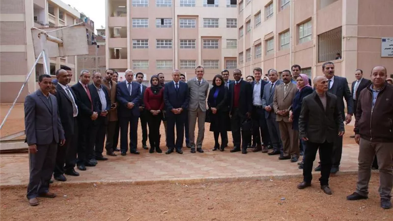 محافظ القليوبية يتفقد عدد من المشروعات الخدمية بالتعاون مع الوكالة الألمانية