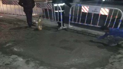 لجنة هندسية تختبر كوبري محرم بك تمهيدًا لصيانته بشكل كامل