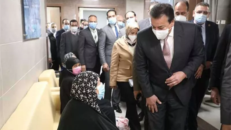 خالد عبد الغفار.. يتفقد عددًا من المستشفيات بمحافظة الإسماعيلية