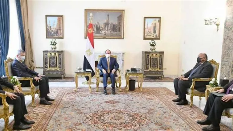 الرئيس السيسي يؤكد دعمه الكامل للاجئين الفلسطينيين
