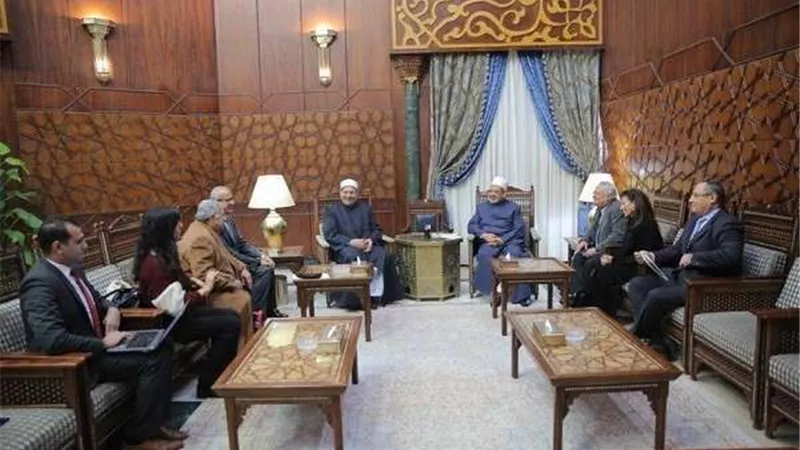خلال استقباله وفدًا من بيت العائلة المصرية.. شيخ الأزهر يوجه بإطلاق حملة لمواجهة غلاء المهور وتكاليف الزواج