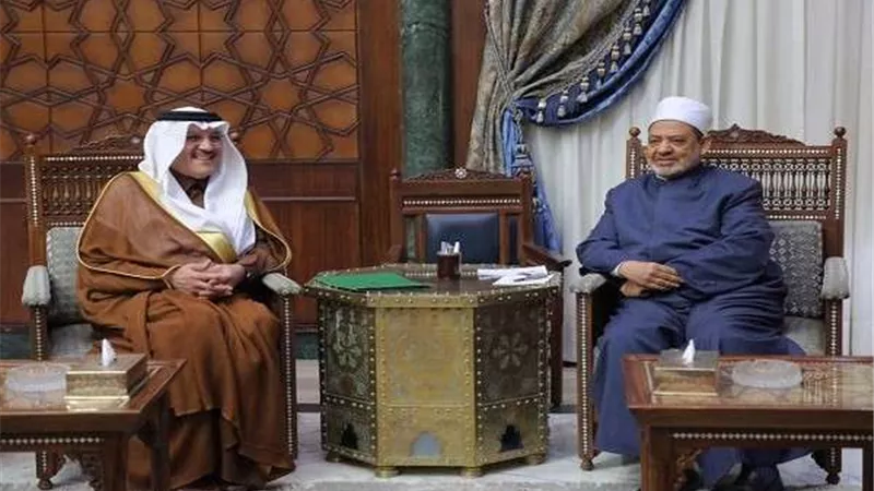 شيخ الأزهر يستقبل السفير السعودي لبحث تعزيز العلاقات المشتركة