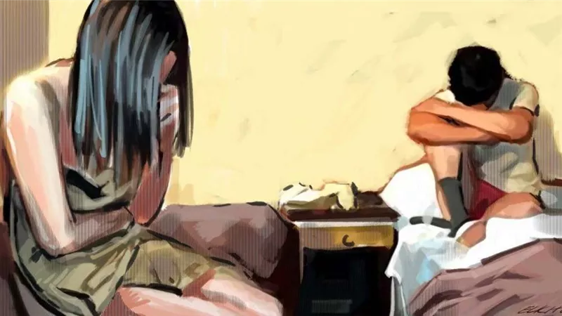 حبس سيدة وعشيقها 4 أيام بعد 