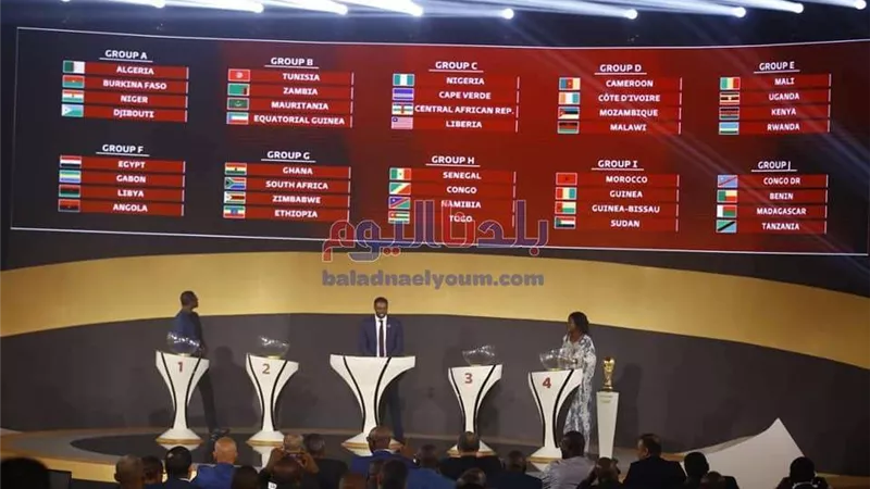 مراسم قرعة المرحلة الثانية من التصفيات الأفريقية المؤهلة لكأس العالم 2022 (صور)