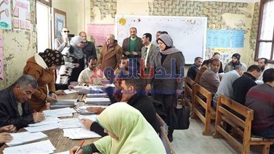 وكيل تعليم بني سويف تتفقد لجنتي النظام والمراقبة وتقدير درجات الشهادة الإعدادية