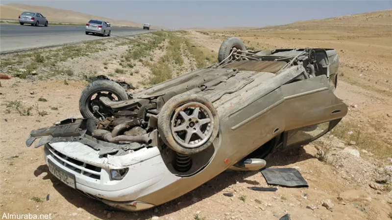 بالأسماء.. إصابة 4 أشخاص إثر حادث مروع على طريق سيوة