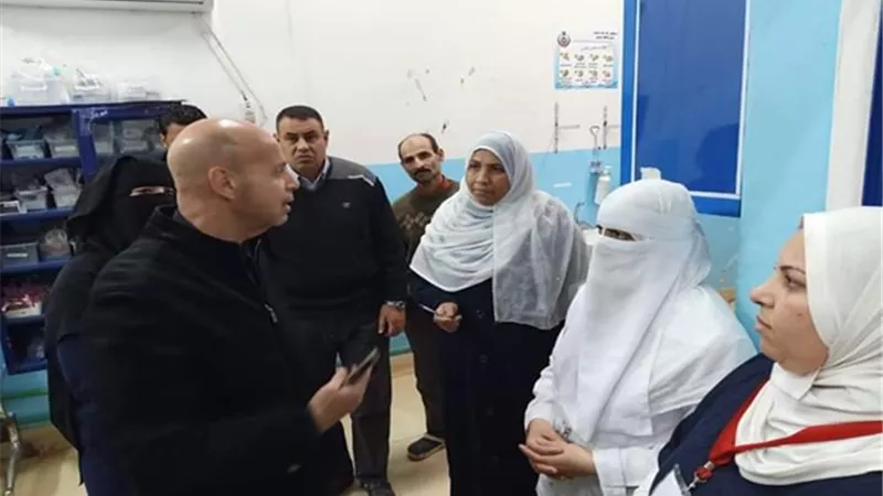 وكيل صحة الشرقية يتفقد مستشفى كفر صقر المركزي