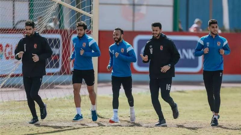 لاعبو الأهلي الغائبون عن مواجهة النجم الساحلي يخوضون مرانًا خاصًا صباح الغد
