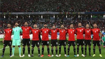 حافلة منتخب مصر تتزين قبل موقعة السنغال في تصفيات كأس العالم