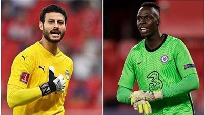 أسود العرين.. الشناوي وميندي فى ميزان الأرقام قبل مواجهة مصر والسنغال