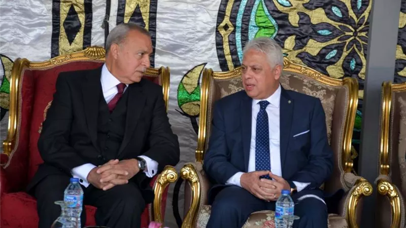 محافظ القليوبية يقدم التهنئة لمدير الأمن بالمحافظة بمناسبة عيد الشرطة الـ68
