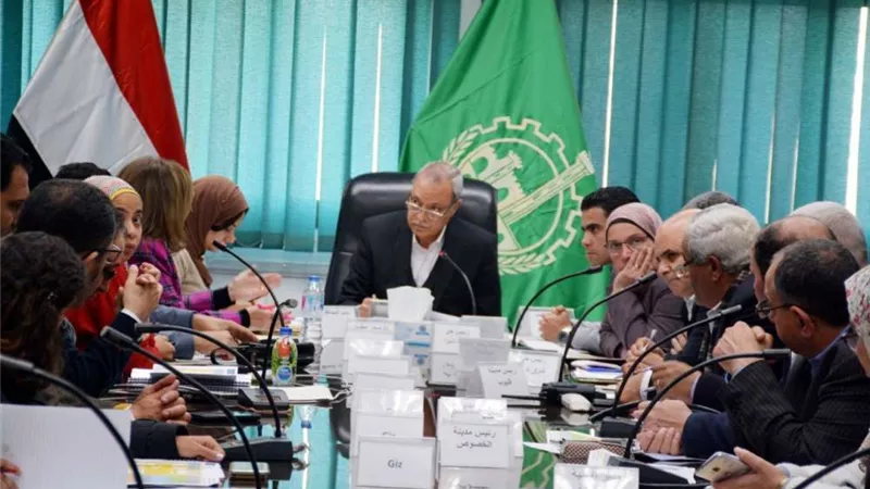 محافظ القليوبية يجتمع مع وفد الوكالة الألمانية للتعاون الدولي