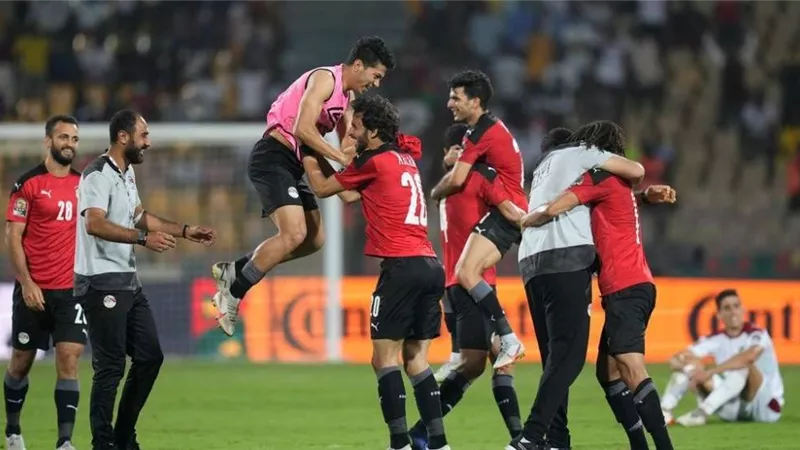 احتفال ثنائي منتخب مصر عبر الإنستجرام ودعم محمد عبد المنعم