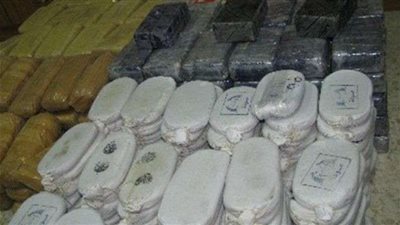 ضبط شخصين بحوزتهما 7,5 كيلو من مخدر الحشيش بجنوب سيناء