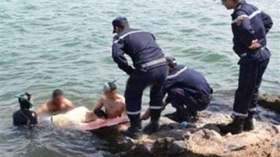 انتشال جثة شاب غرق في مياه النيل بالقناطر