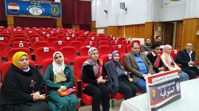 وكيل تعليم المنوفية يشهد  تنفيذ انتخابات المكتب التنفيذي لاتحاد طلاب الجمهورية