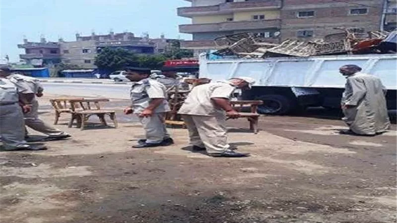رفع وإزالة 21205 حالة إشغال طريق بالشرقية
