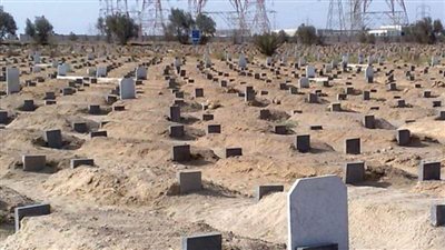 تحريات مكثفة لكشف لغز العثور على جثة  فتاة بمقابر حدائق أكتوبر