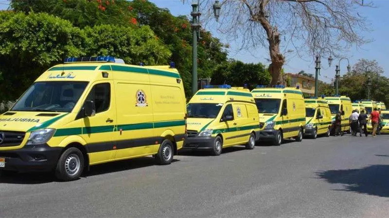 إصابة 3 اشخاص إثر حادثي سير شمال وجنوب بني سويف