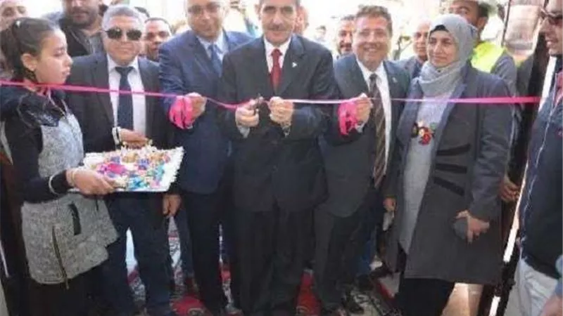 محافظ الغربية ونائبه يفتتحان مشروعي الصرف الصحي بـ
