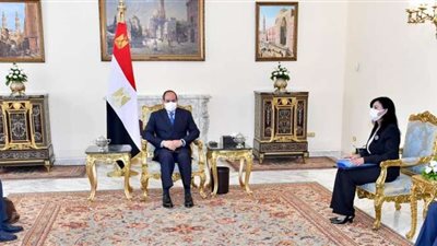 الرئيس السيسي يستقبل الكاتبة سماح أبو بكر عزت لهذا السبب