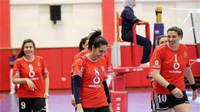 سيدات طائرة الأهلي يتوجن ببطولة الدوري