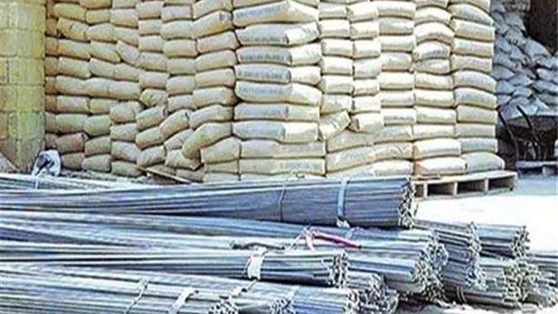 ضبط 40 طن أسمنت وحديد بدون مستندات في الدقهلية