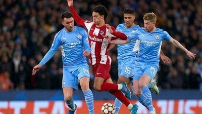 مانشستر سيتي يتأهل لنصف نهائي دورى الأبطال بعد مباراة عصيبة مع أتلتيكو مدريد