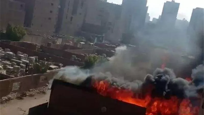 الحماية المدنية تسيطر على حريق شقة سكنية فى إمبابة