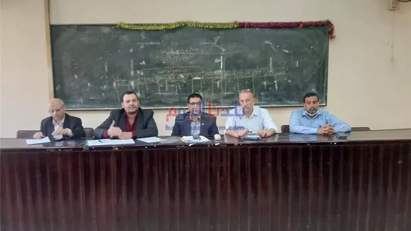 زراعة المنوفية تناقش الاستعدادات النهائية لحصاد وتوريد محصول القمح