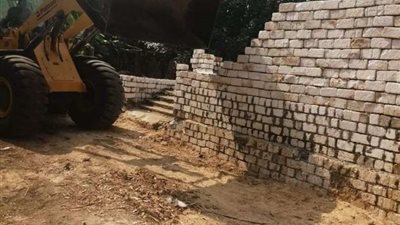 إزالة 173 حالة تعدي على أراضى أملاك الدولة بمركزي بلبيس وههيا