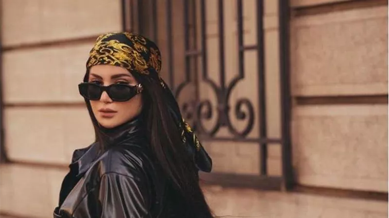 أحدث ظهور للفنانة هدى الأتربي من شوارع فرنسا.. صور