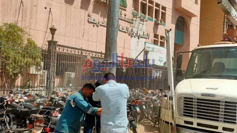 تطهير خطوط ومطابق الصرف الصحي بمدينة شبين الكوم طبقا للخطة الدورية الموضوعة