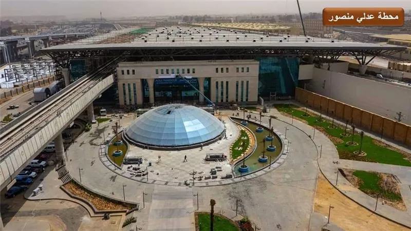 النقل تنشر صور لتنفيذ المحطة العملاقة التبادلية لـ عدلي منصور
