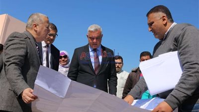 رئيس جامعة المنوفية يتابع تشغيل مزرعة الراهب