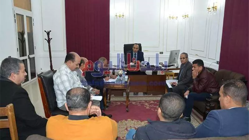 نائب محافظ المنيا يبحث تفعيل منظومه التحصيل الإلكتروني ضمن التحول الرقمي