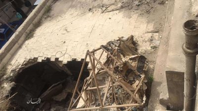 سقوط غرفة بمنزل بشبرا الخيمة