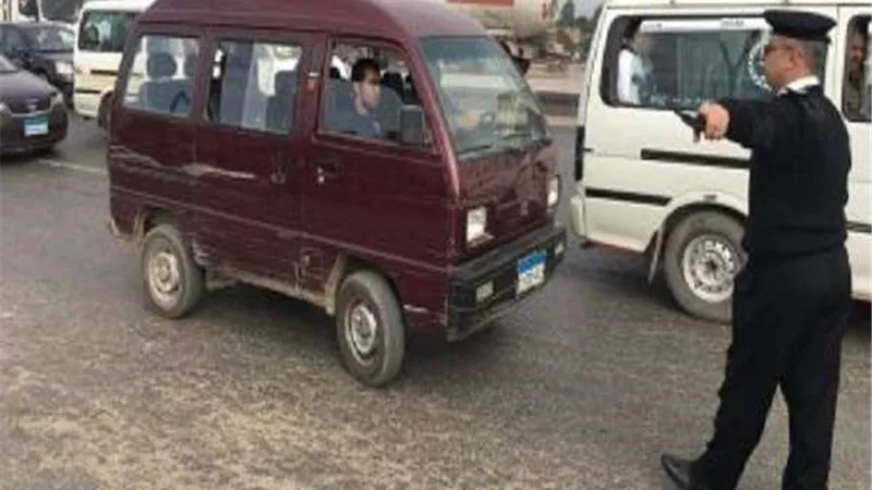 حملة مرورية تسفر عن ضبط 1232 مخالفة متنوعة بالمنوفية