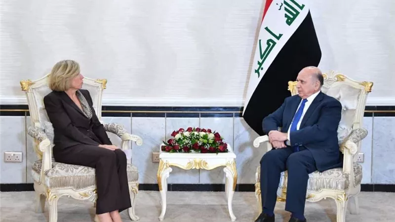 وزير الخارجيَّة العراقي يلتقي السفيرة الأستراليَّة لدى العراق