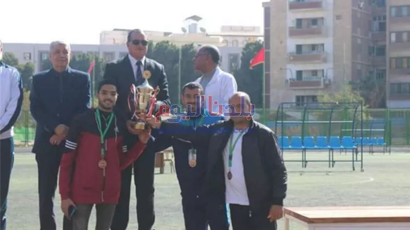 جامعة المنيا تحصد 8 ميداليات و7 كئوس بأسبوع الجامعات بسوهاج