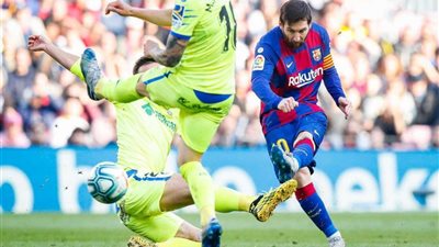 برشلونة يهزم خيتافي ويتقاسم صدارة الدوري الإسباني مع الريال