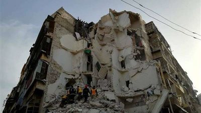 انهيار وتصدع 4 منازل  دون خسائر بشرية في أسيوط
