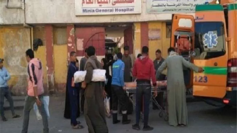 بالأسماء.. مصرع شخص وإصابة ثلاثة في حادث تصادم في المنيا