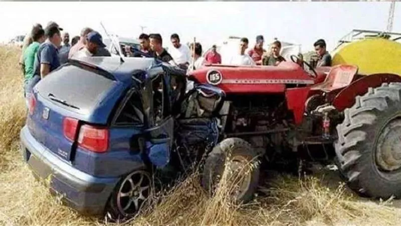 فى تصادم بالمنيا .. مصرع شخص وإصابة 3 آخرين