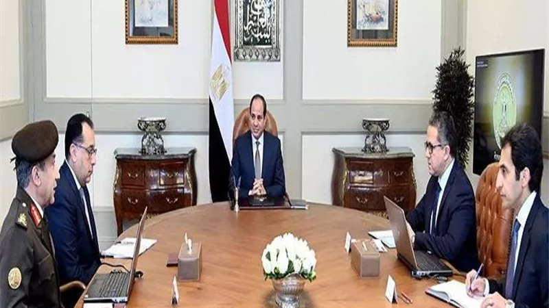 السيسي يتابع مع الحكومة الموقف التنفيذي لمشروع المتحف المصري الكبير
