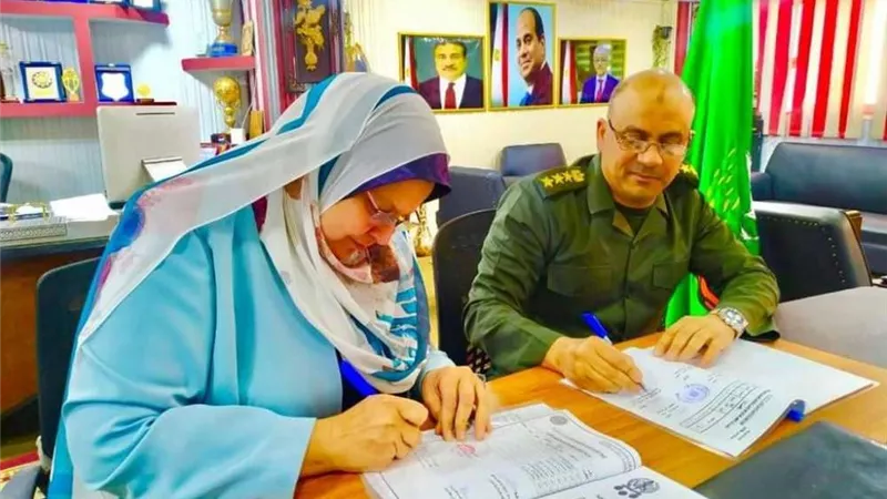 مدير تعليم المنوفية تعتمد نتائج اختبارات الدور الأول لمدارس التأسيس العسكري بالمنوفية