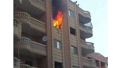 الحماية المدنية تسيطر على حريق شقة سكنية في الفيوم